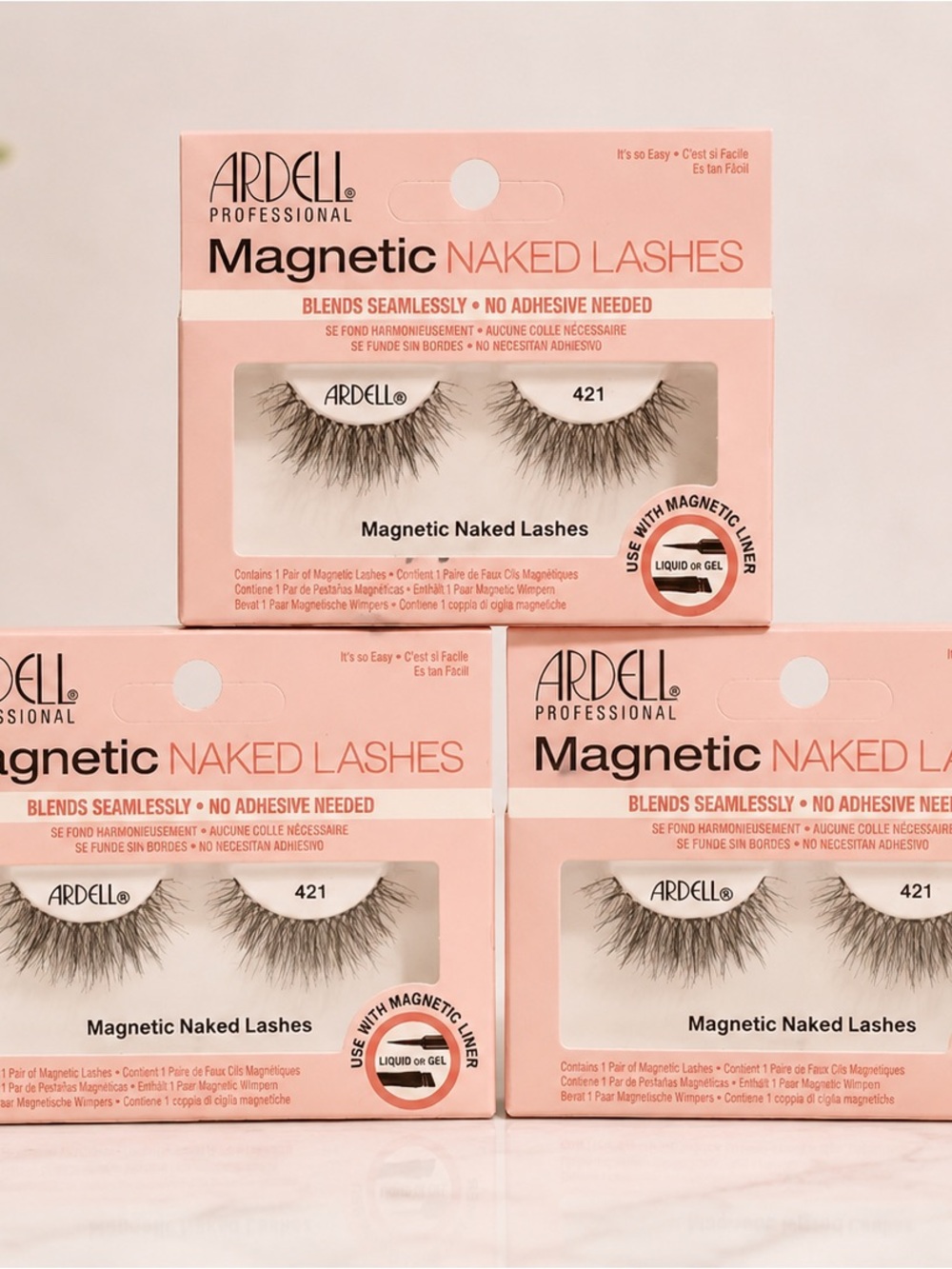 3 Ardell Magnetic Naked Lashes - Bundle (3 pack)
